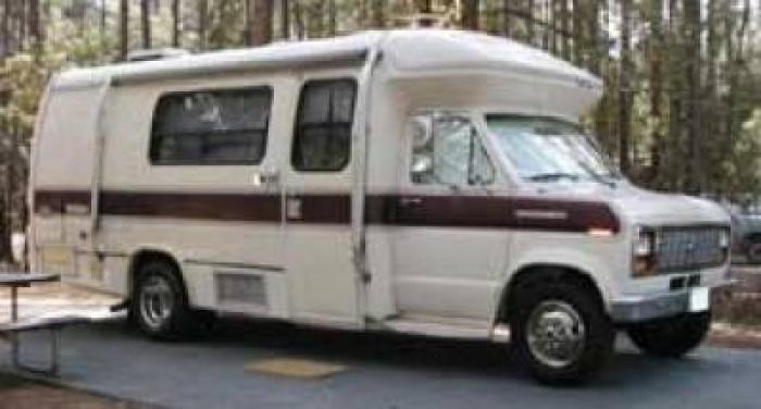 Ford champion telstar motorhome #1