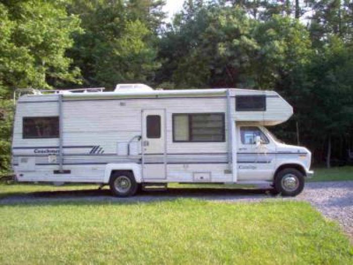 Ford marathon 27 feet 1989 motorhome #9