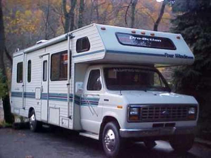 1991 Ford lindy motorhome #5
