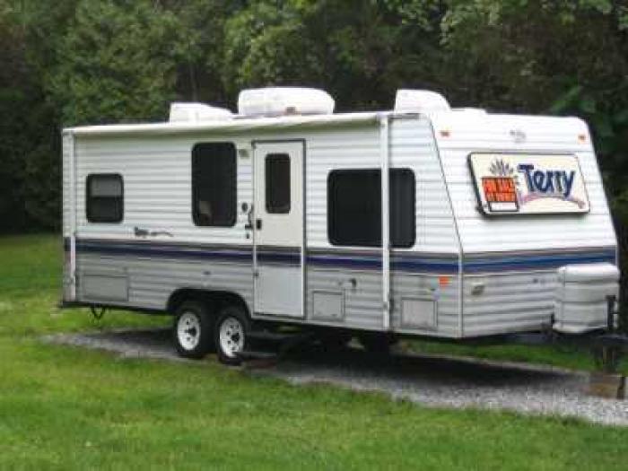 1995 terry travel trailer value